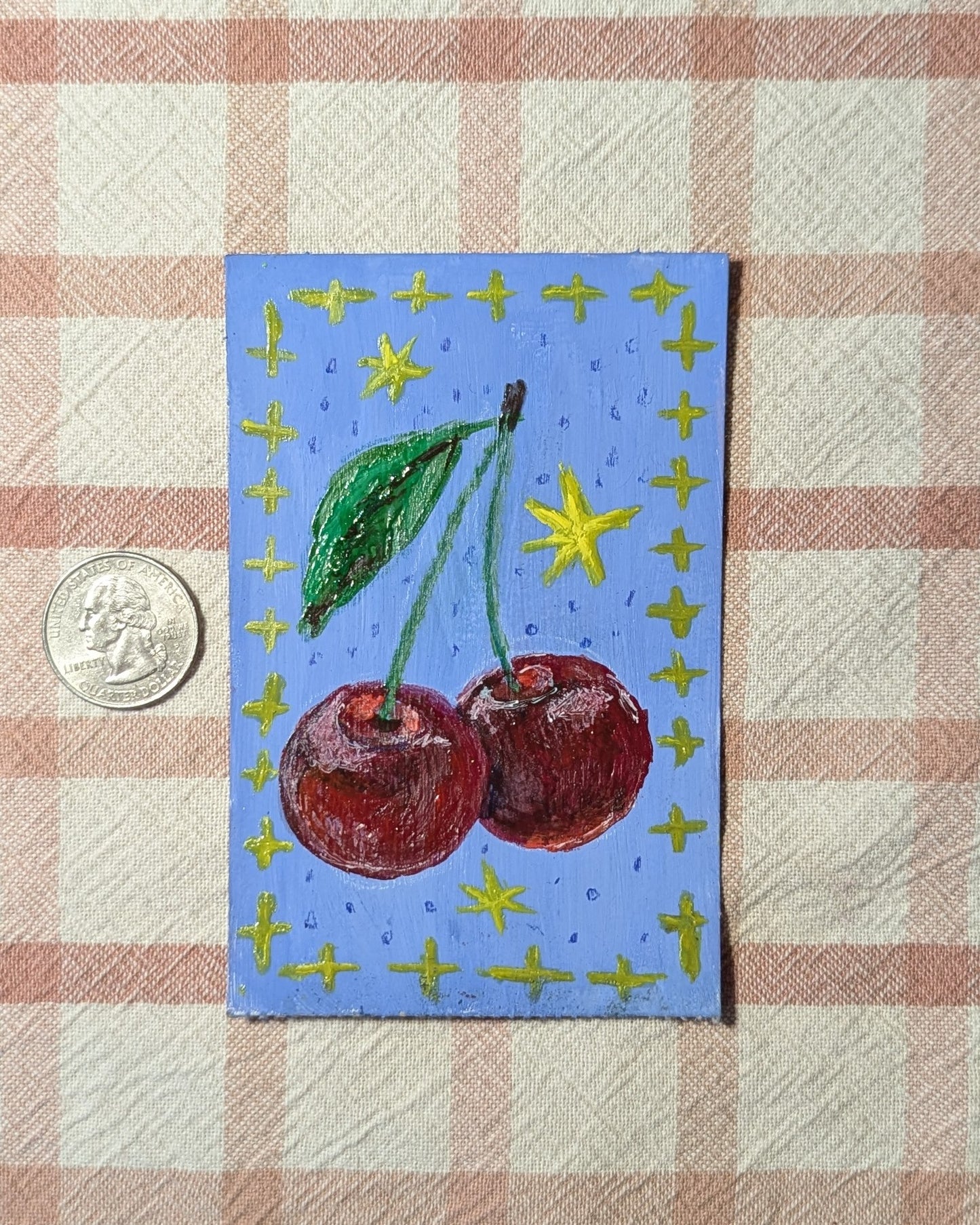Mini Cherry Painting