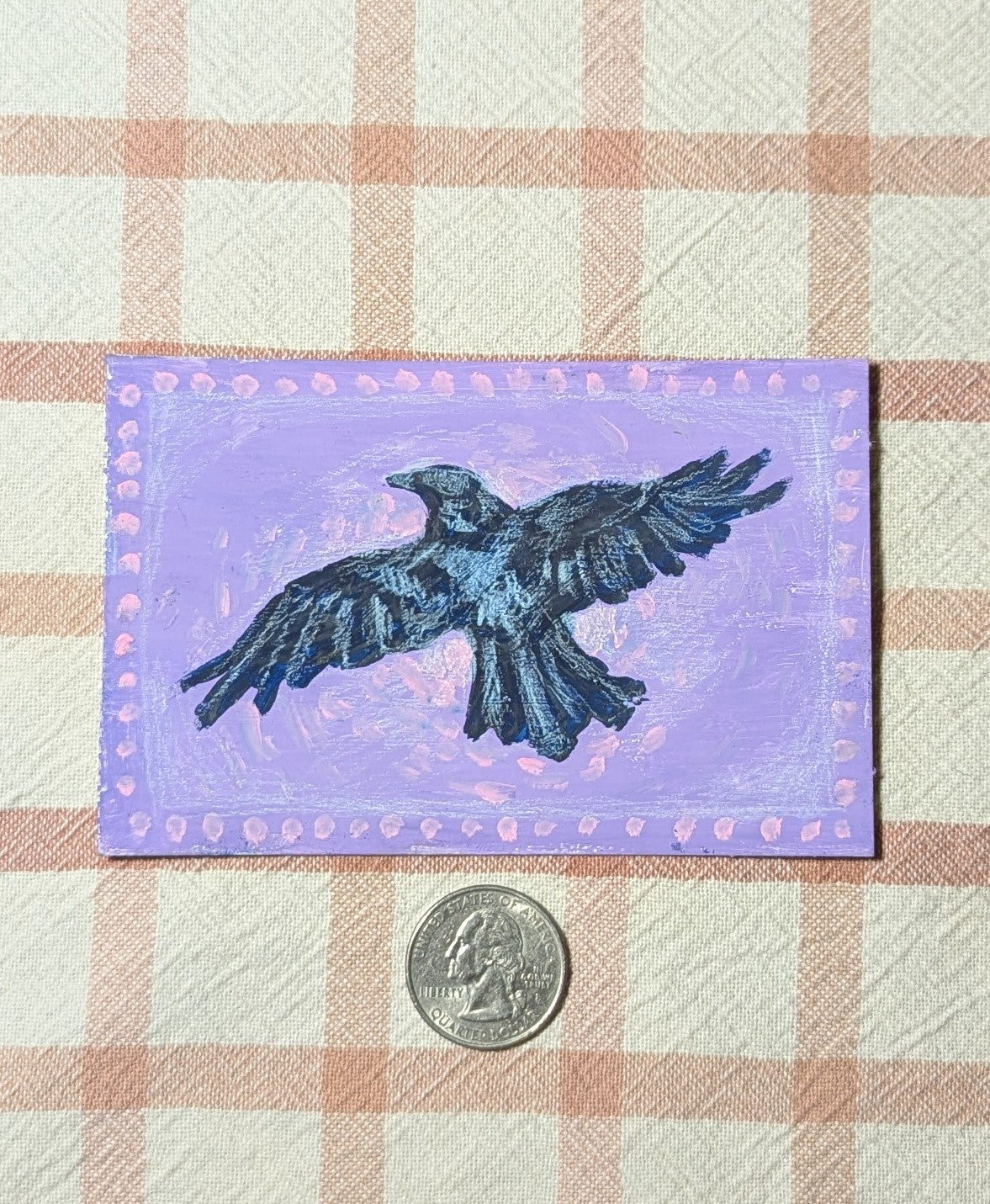 Mini Raven Painting