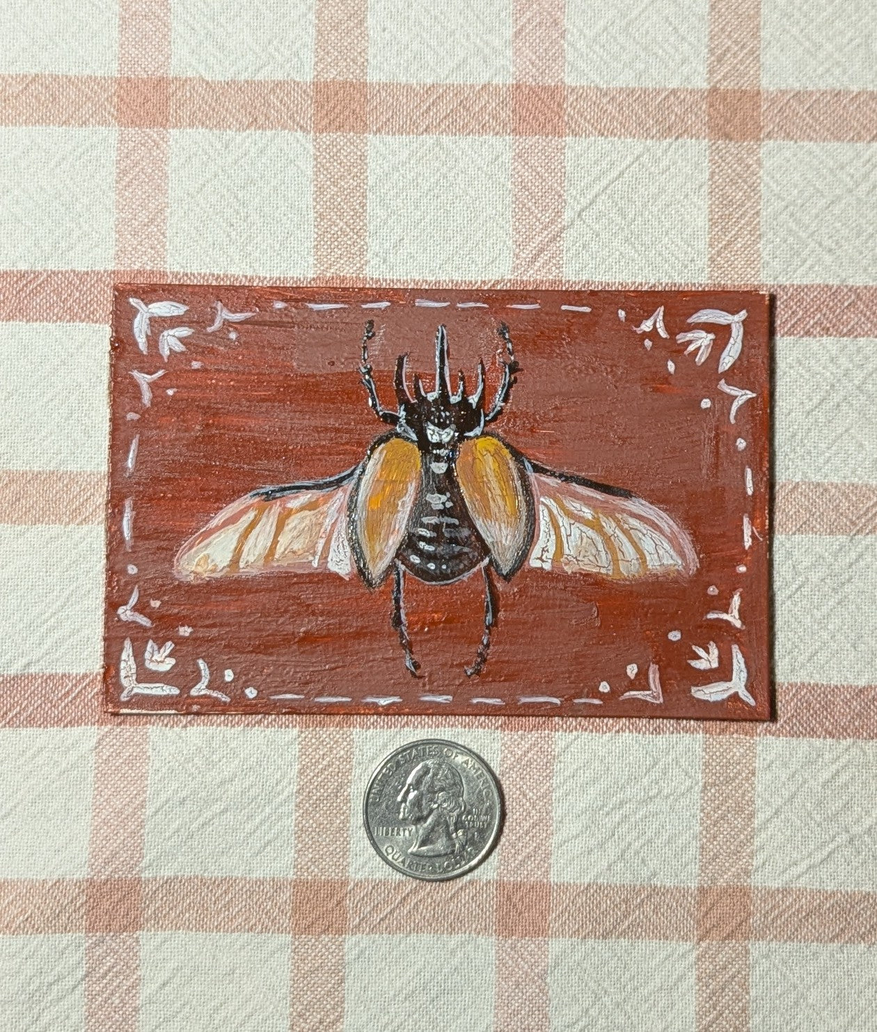 Mini Beetle Painting