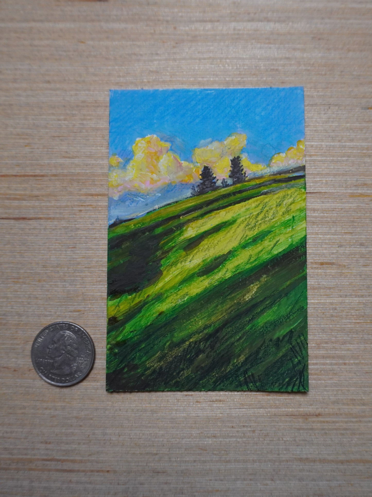 Mini Hill Painting