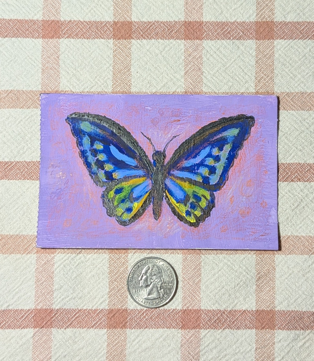 Mini Butterfly Painting