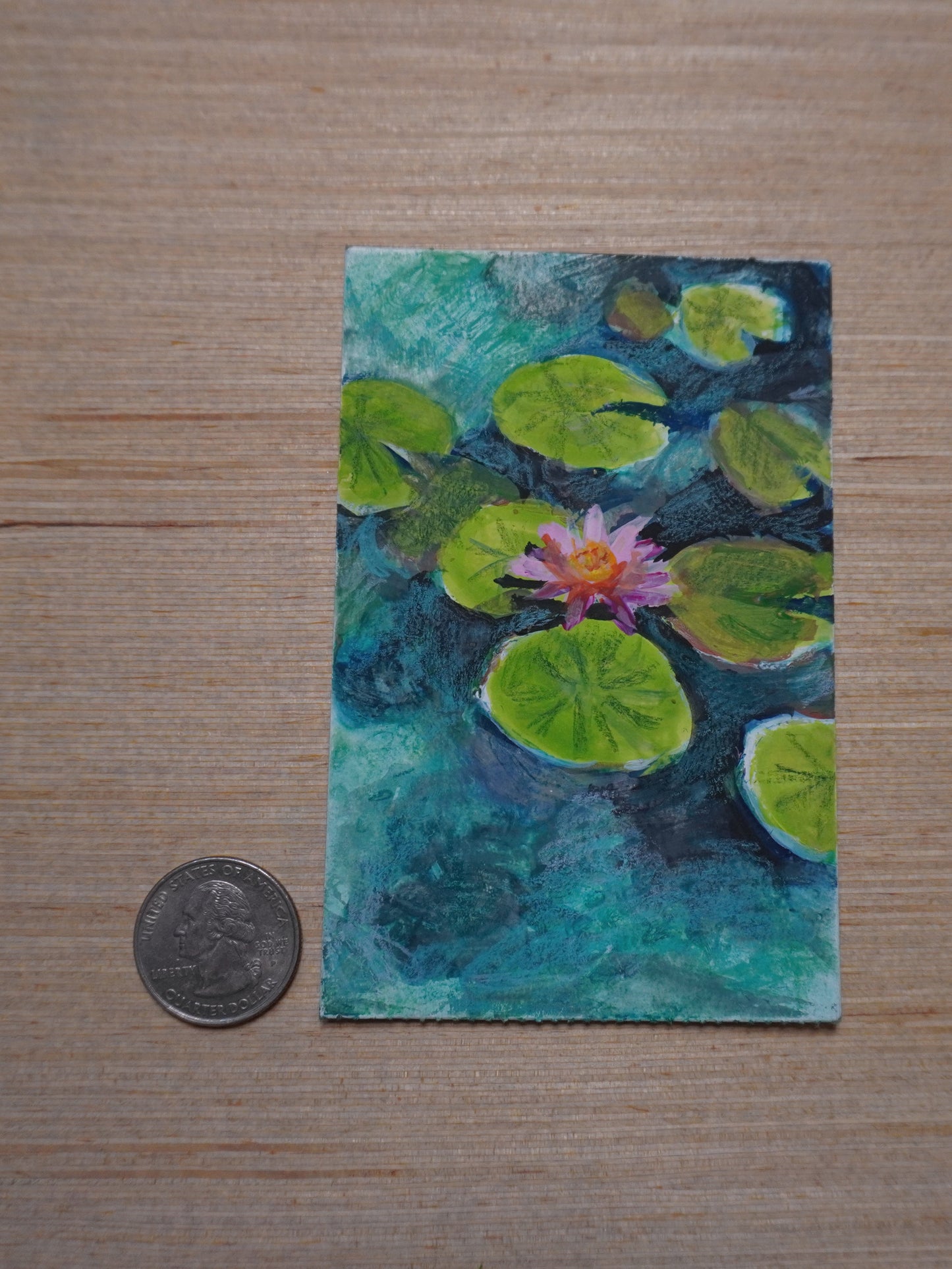 Mini Lilypad Painting