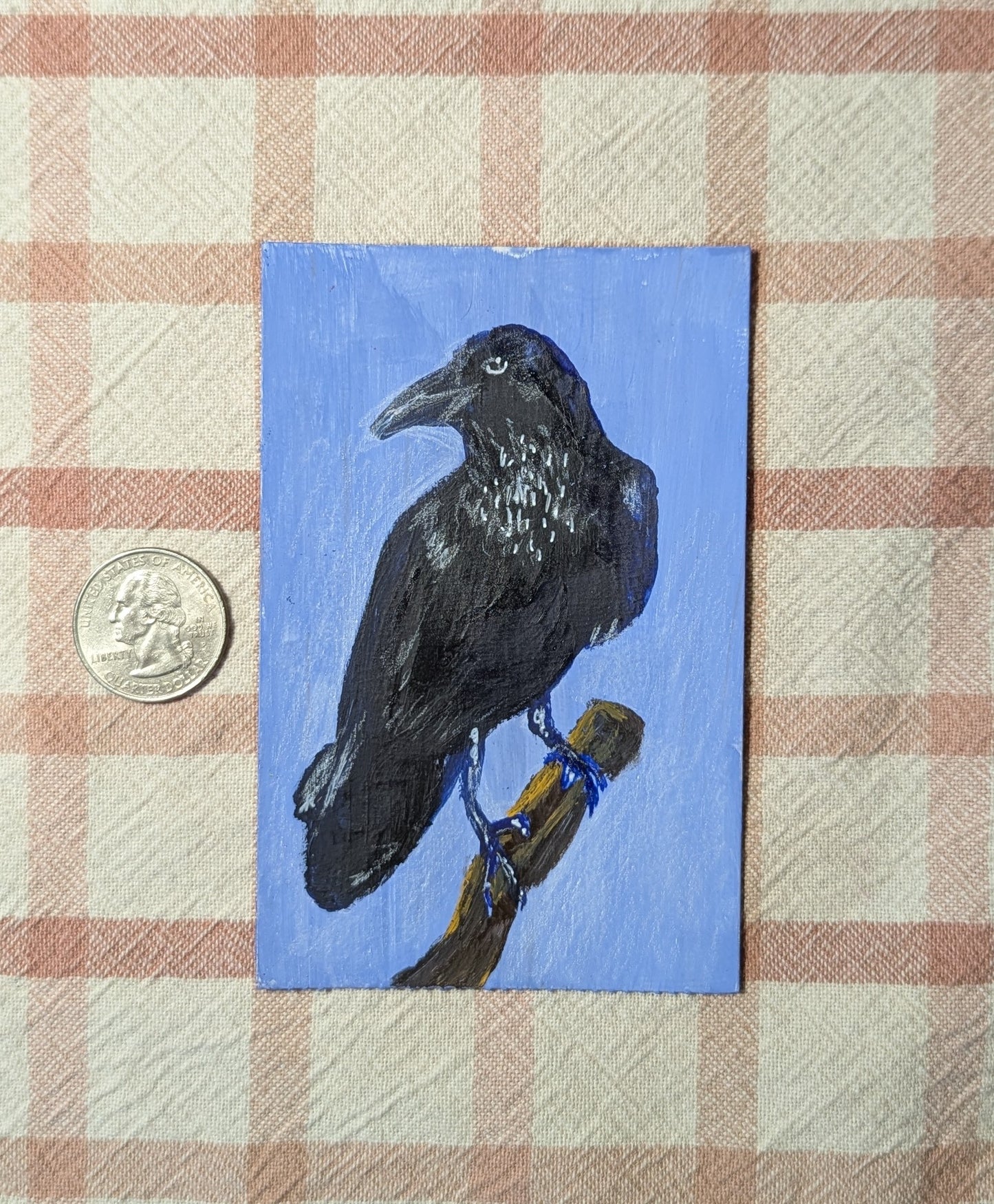 Mini Crow Painting