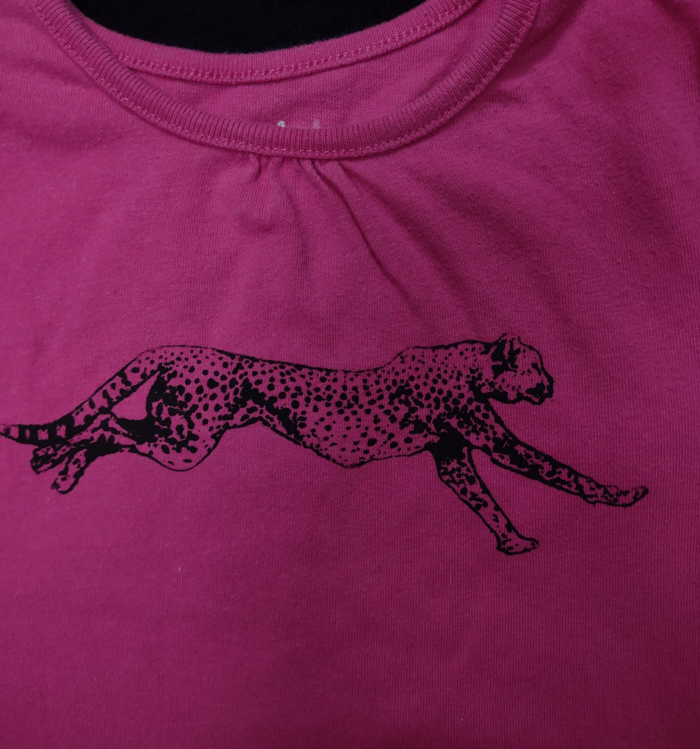 Children's small cheetah shirt