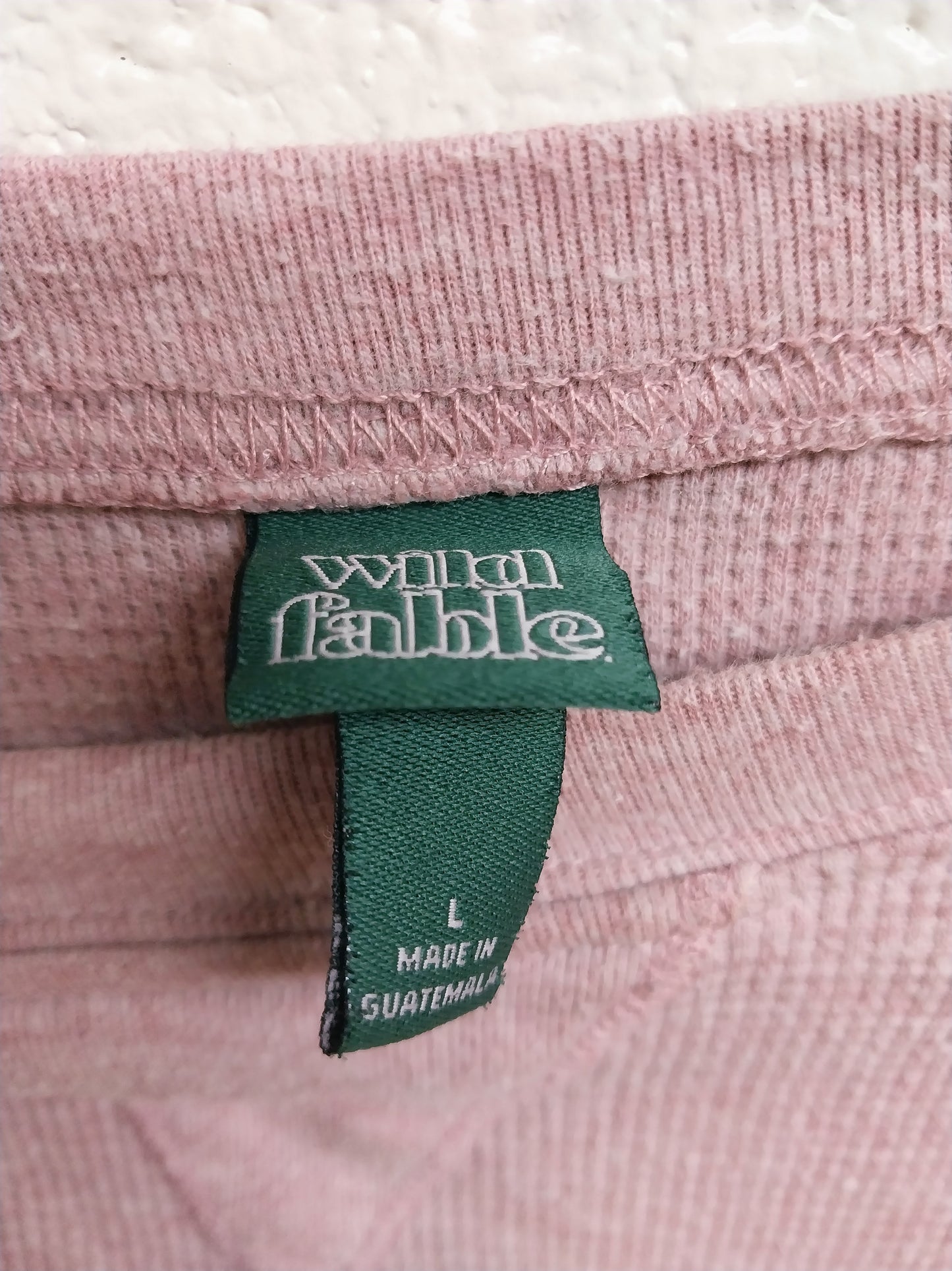 Cropped Large Pink Long-sleeve