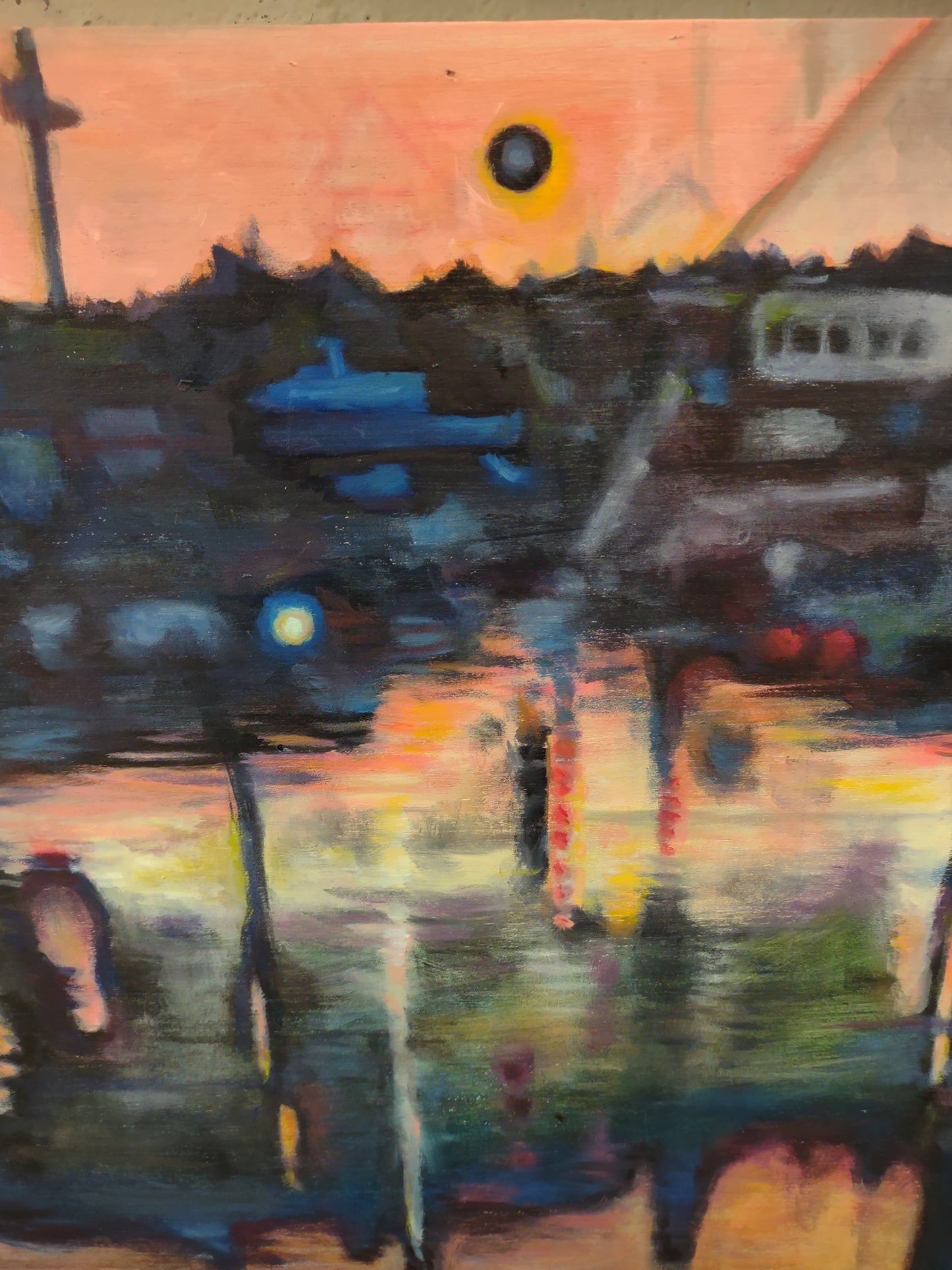 Original oil painting "Bristol"