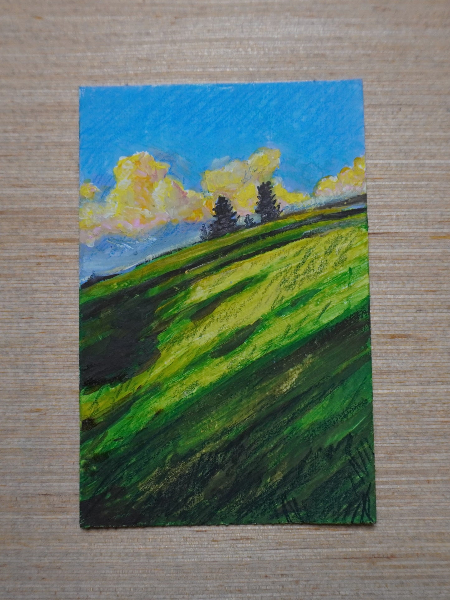 Mini Hill Painting