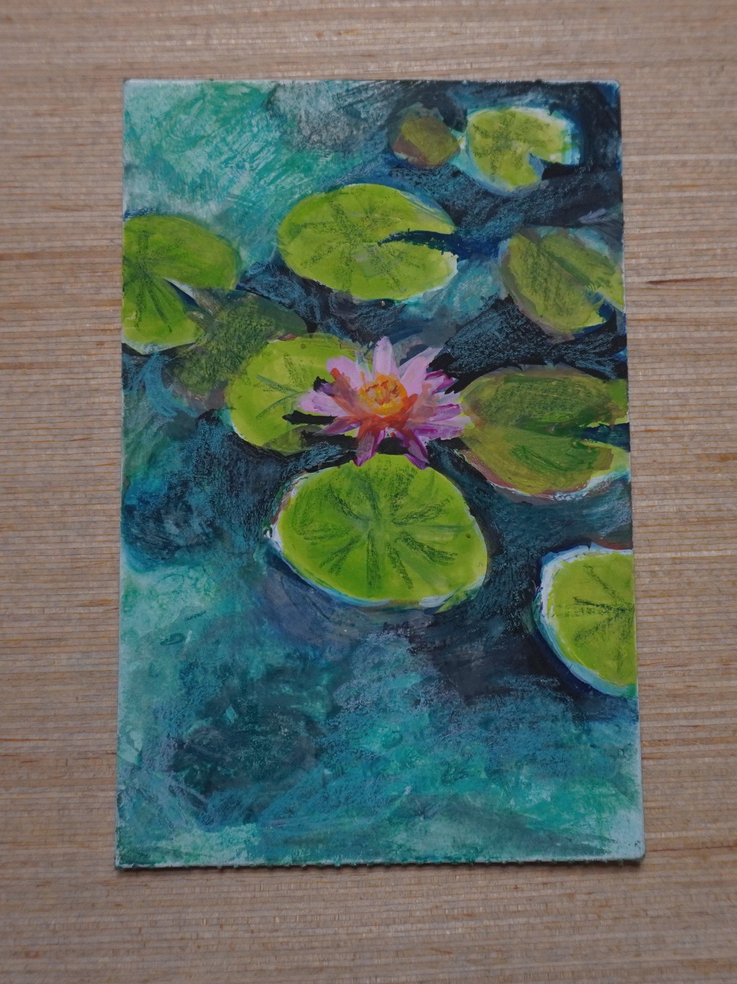 Mini Lilypad Painting