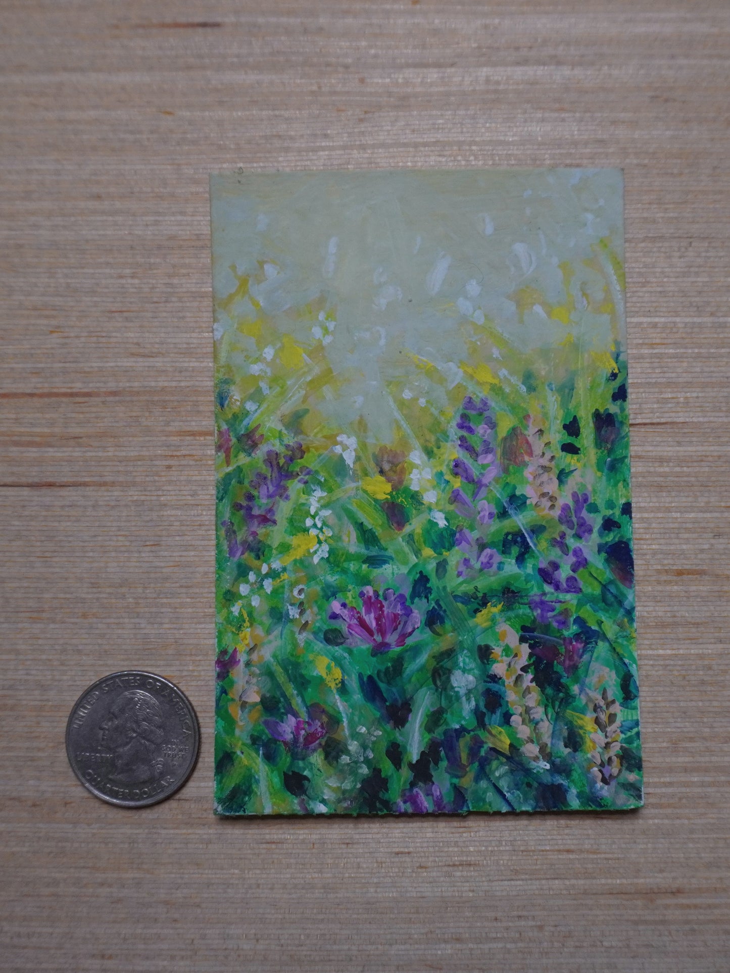 Mini Wildflower Painting