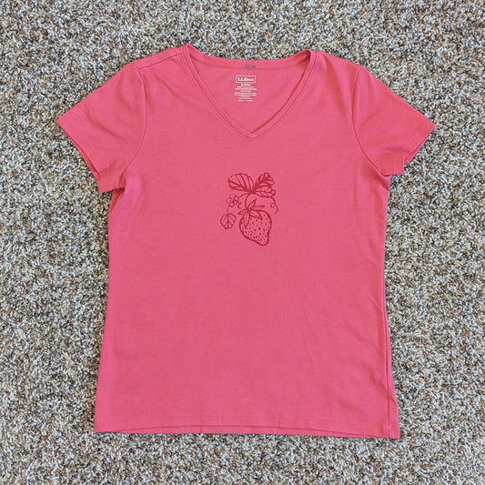 Women's Small Strawberry T-shirt