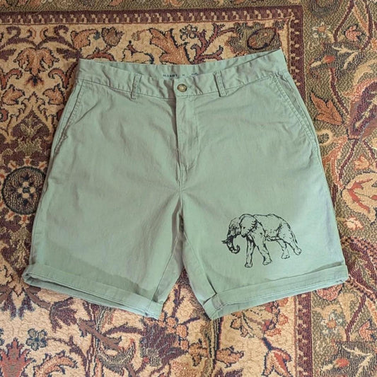 Size 34 Elephant Shorts