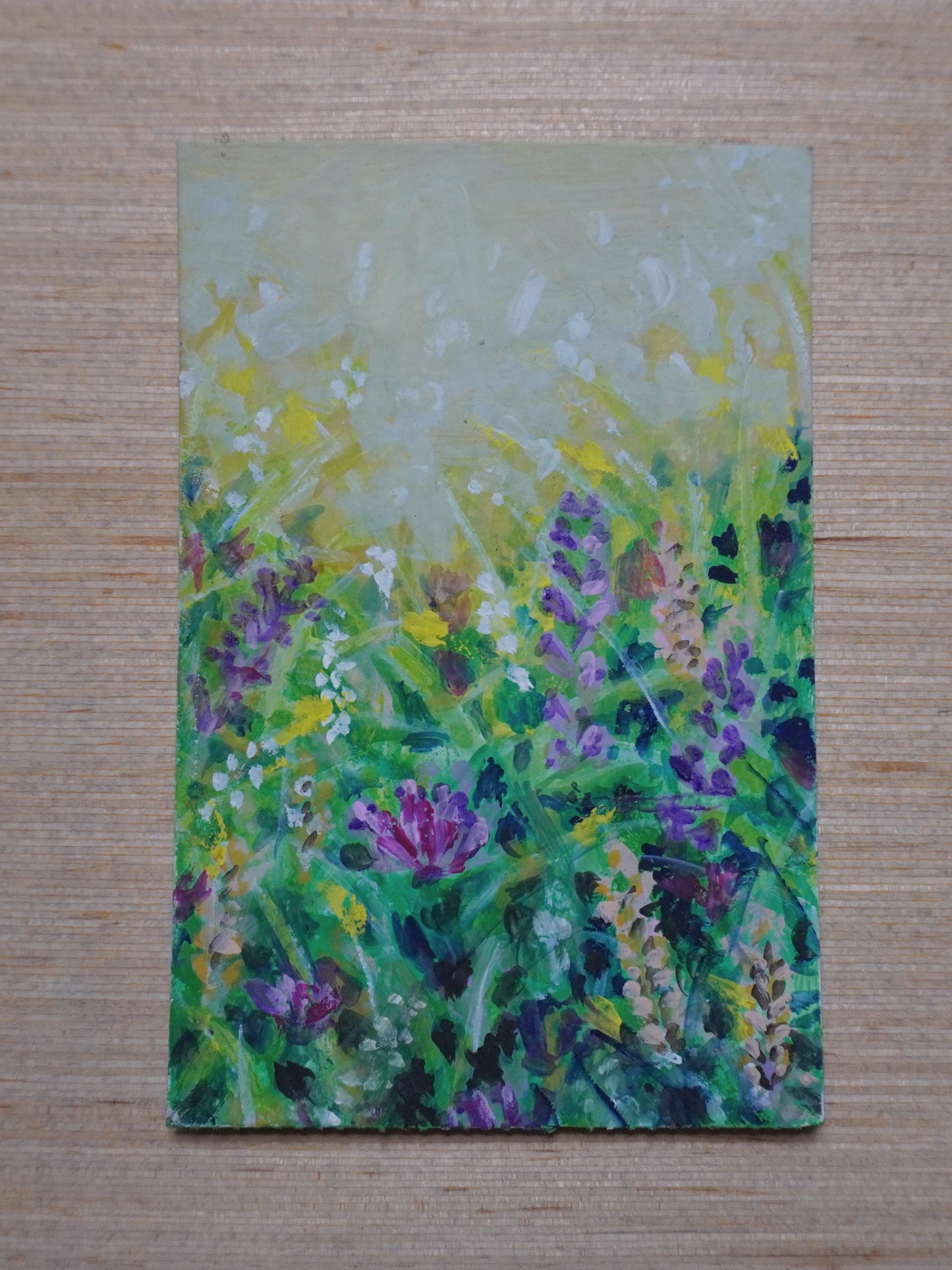 Mini Wildflower Painting