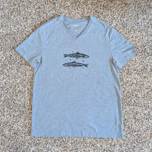 Men's Large Sardine T-shirt