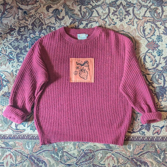 Large Strawberry Sweater