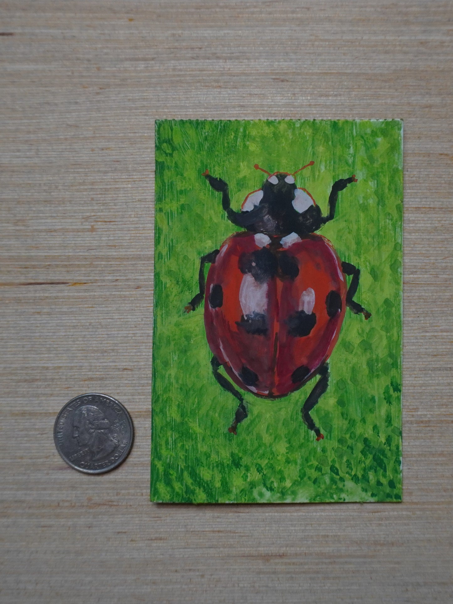 Mini Ladybug Painting
