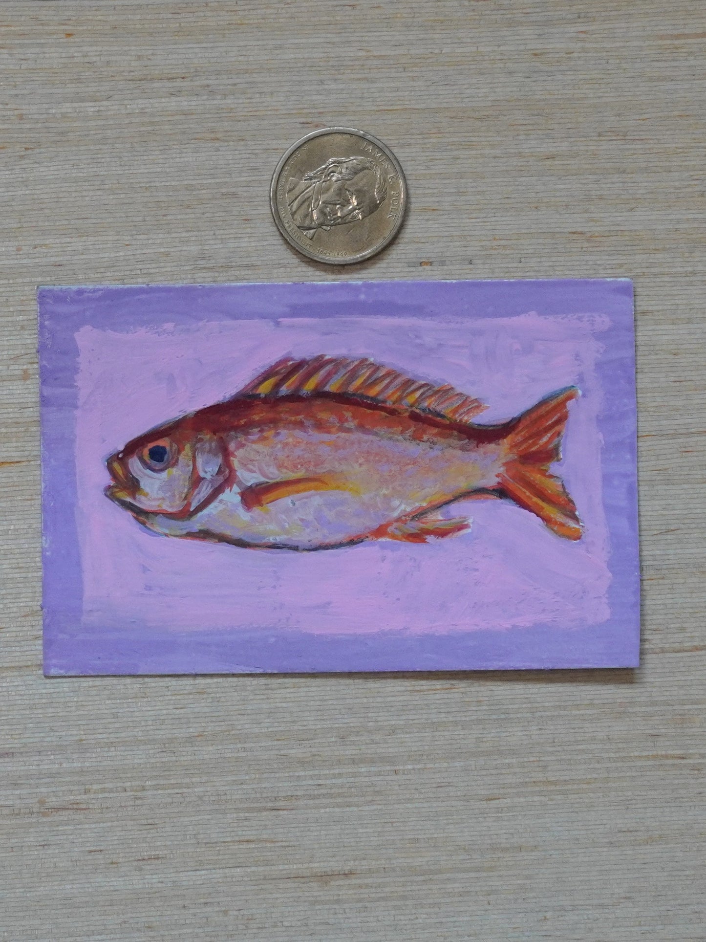 Mini Fish Painting