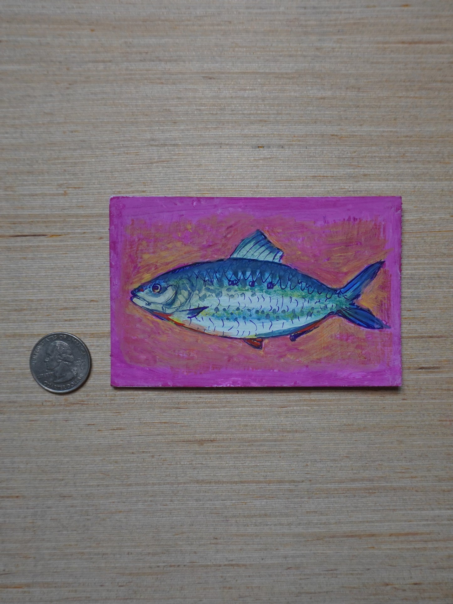 Mini Fish Painting