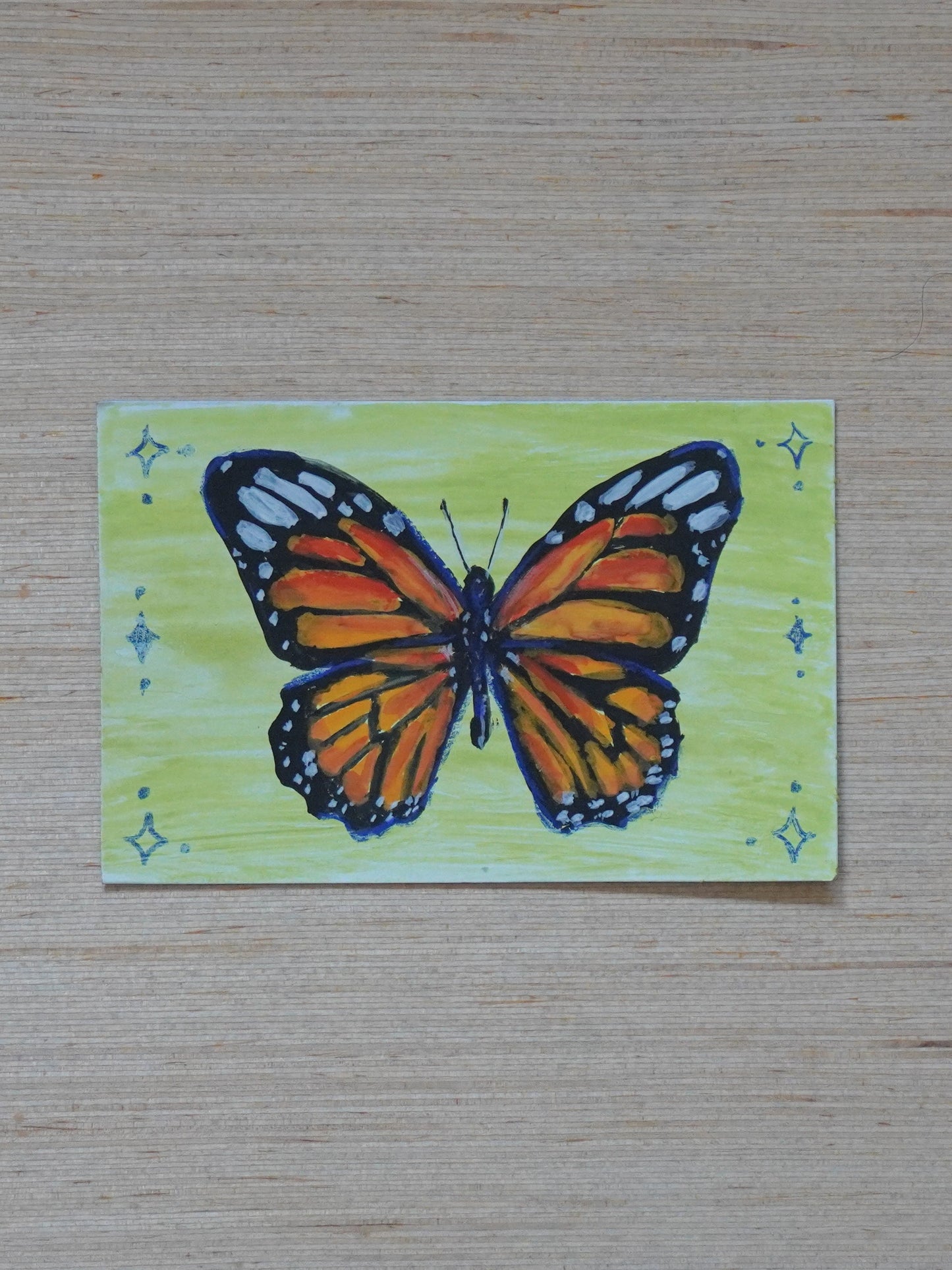 Mini Monarch Painting