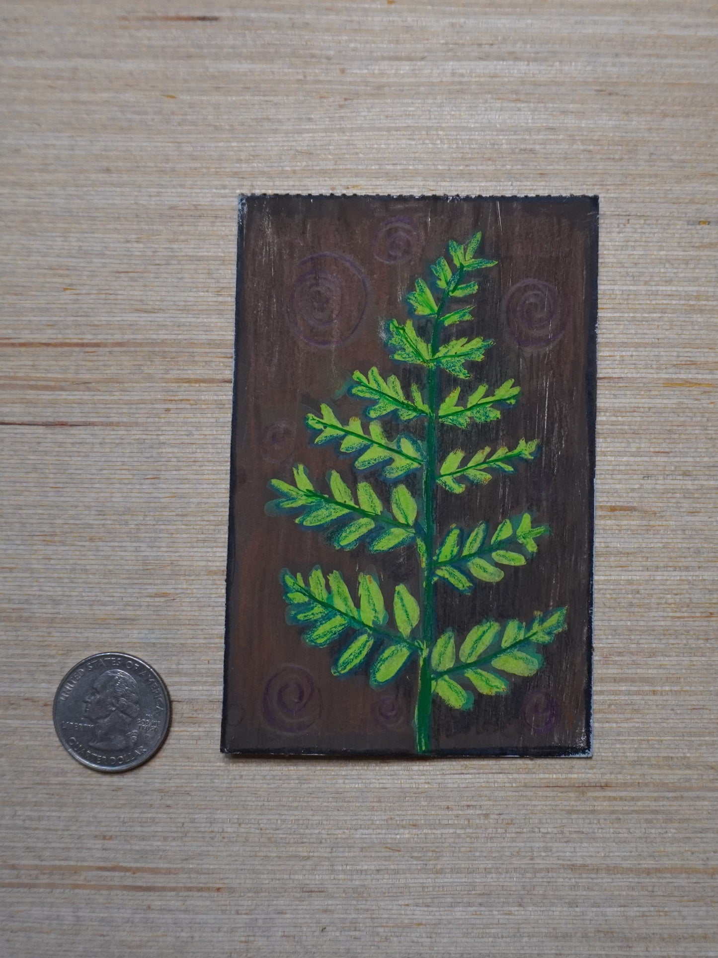 Mini Fern Painting