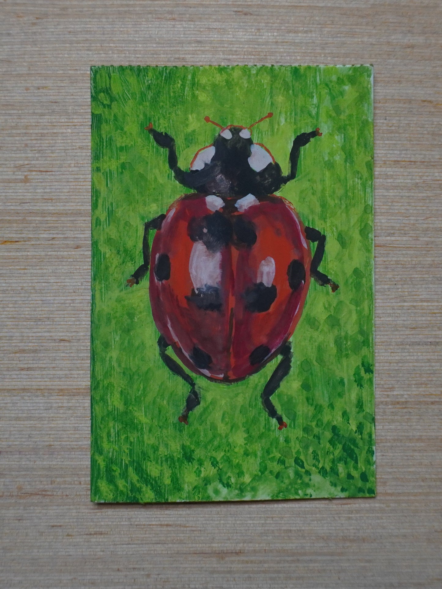 Mini Ladybug Painting