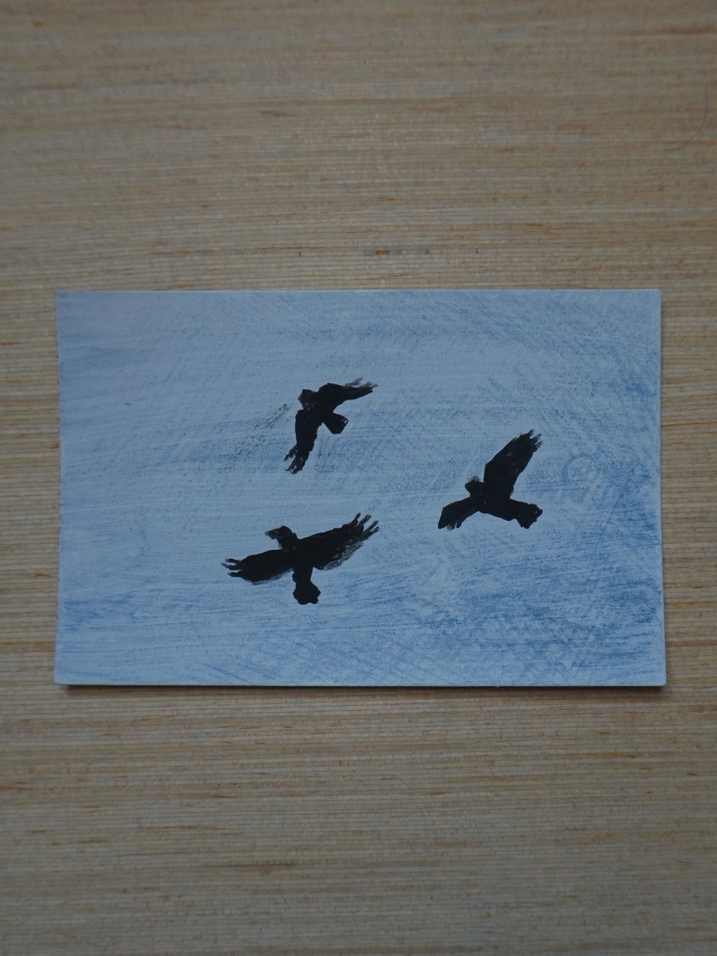 Mini Crow Painting