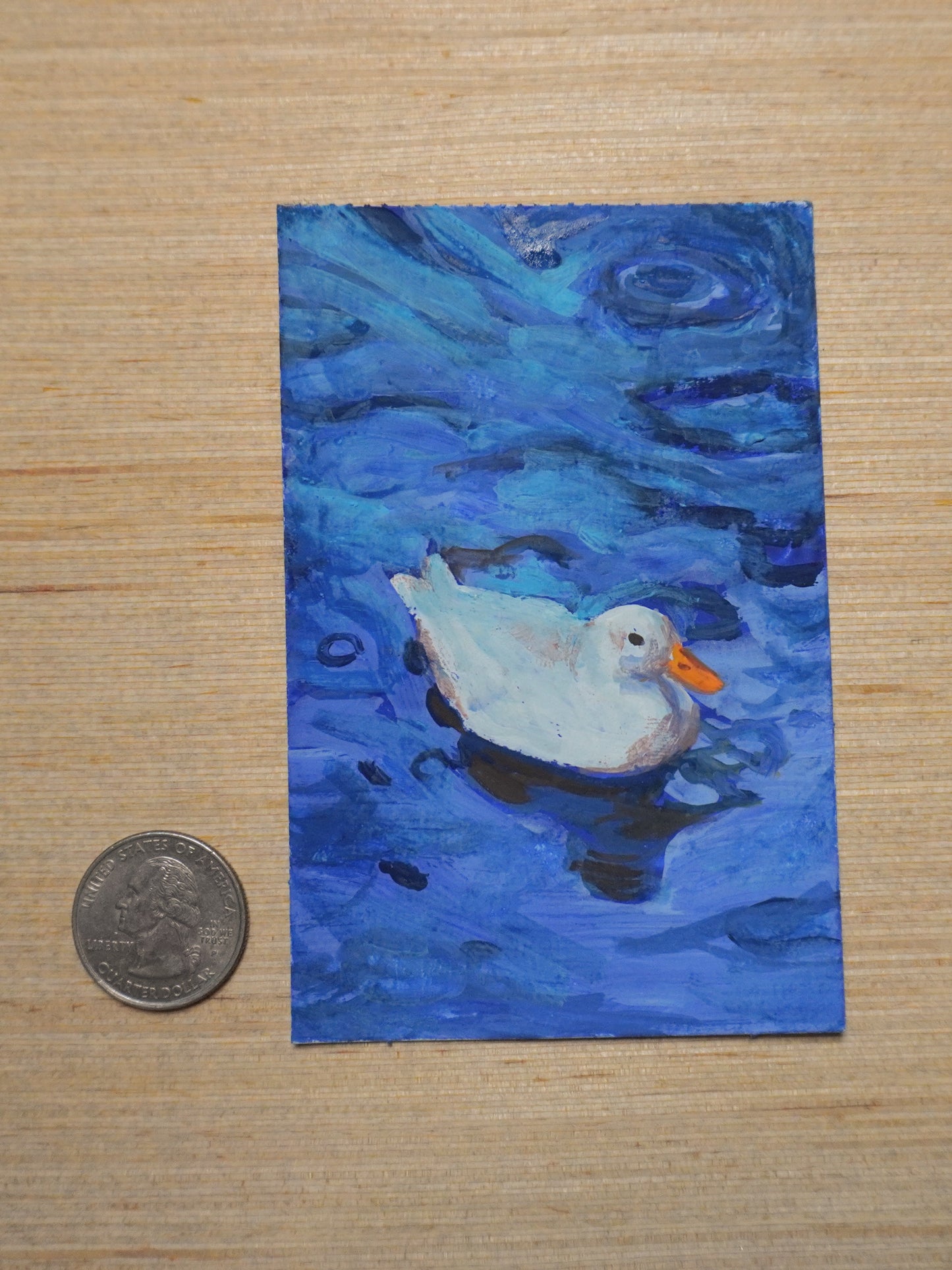 Mini Duck Painting