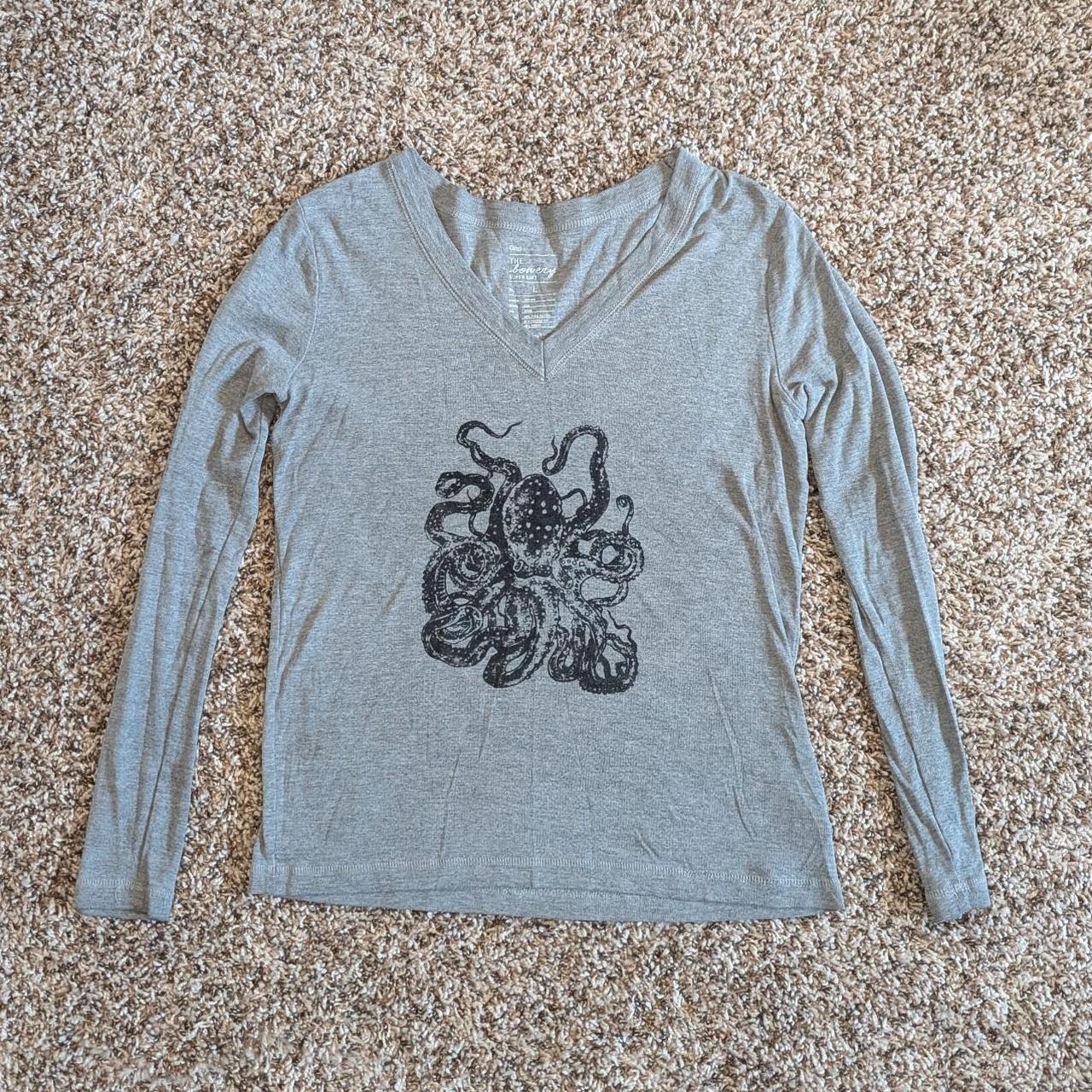 Large Octopus Long-sleeve
