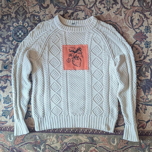 Large Strawberry Sweater