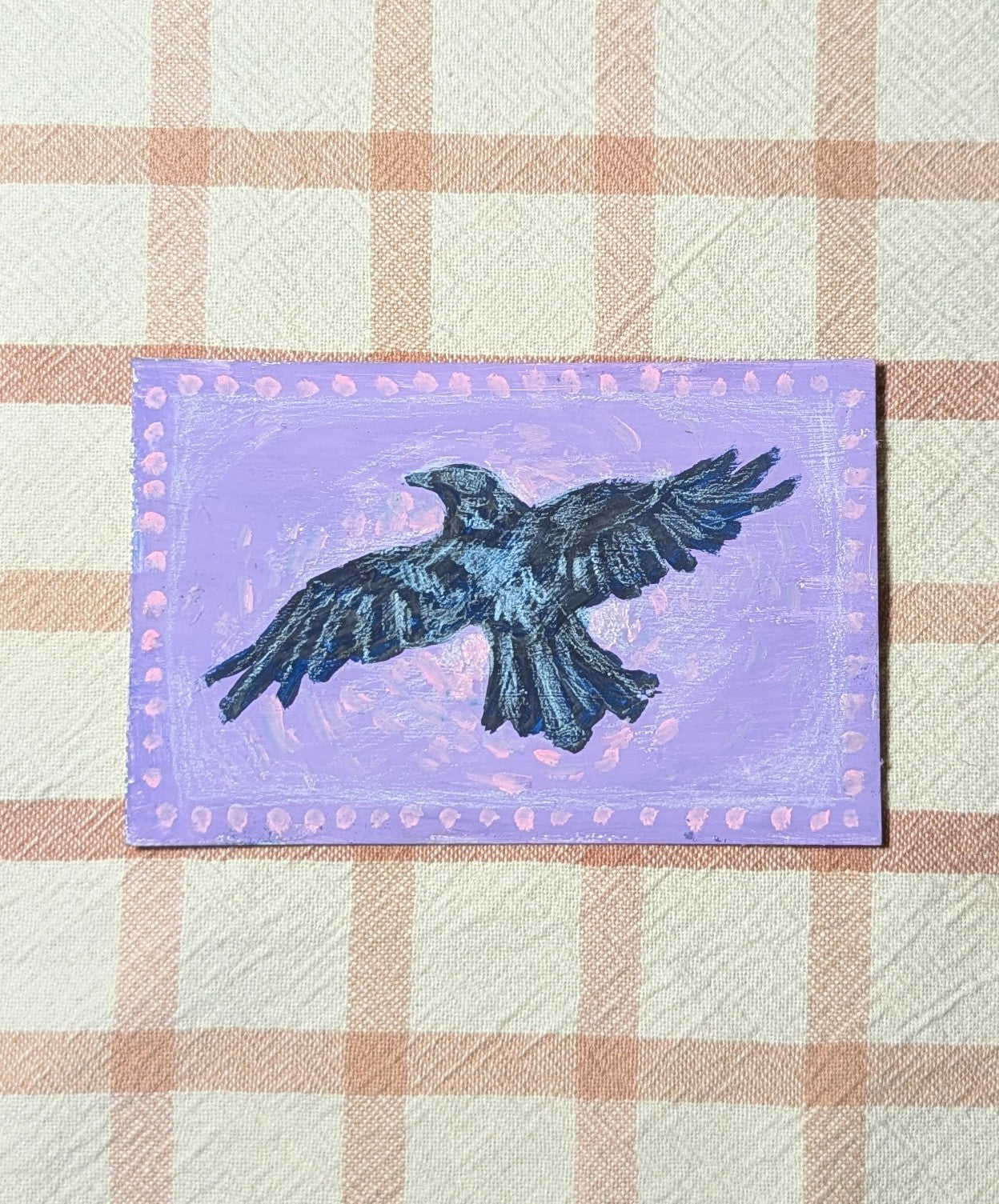 Mini Raven Painting