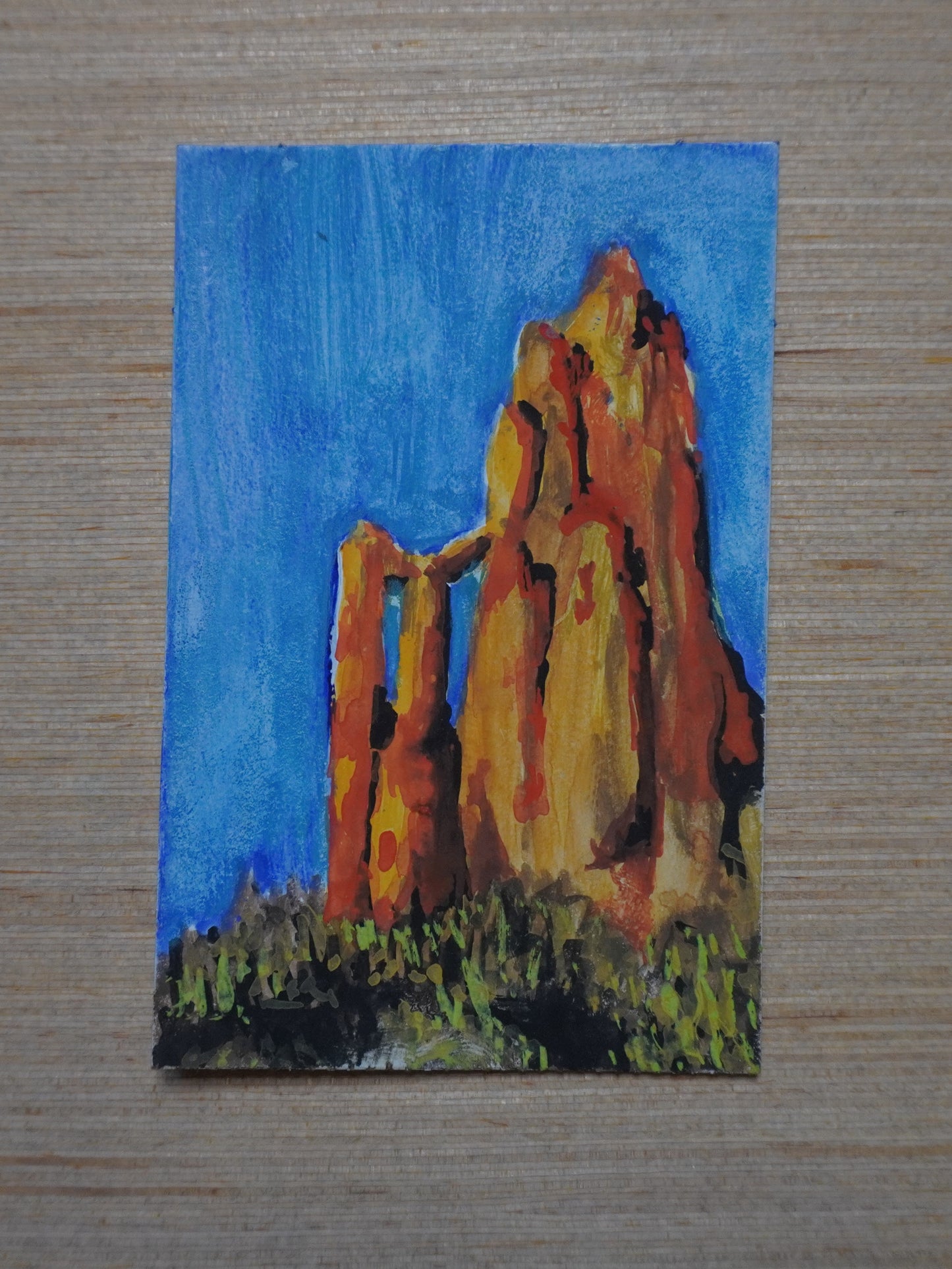 Mini Garden of the God's Painting