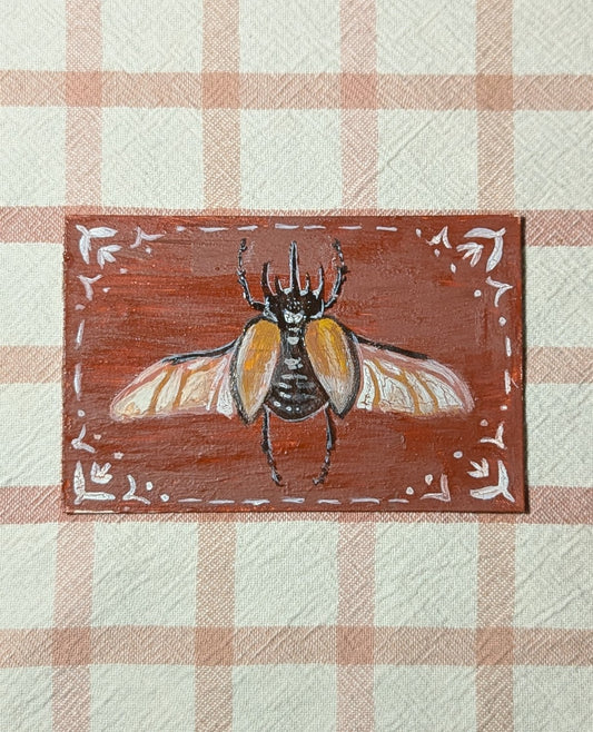 Mini Beetle Painting