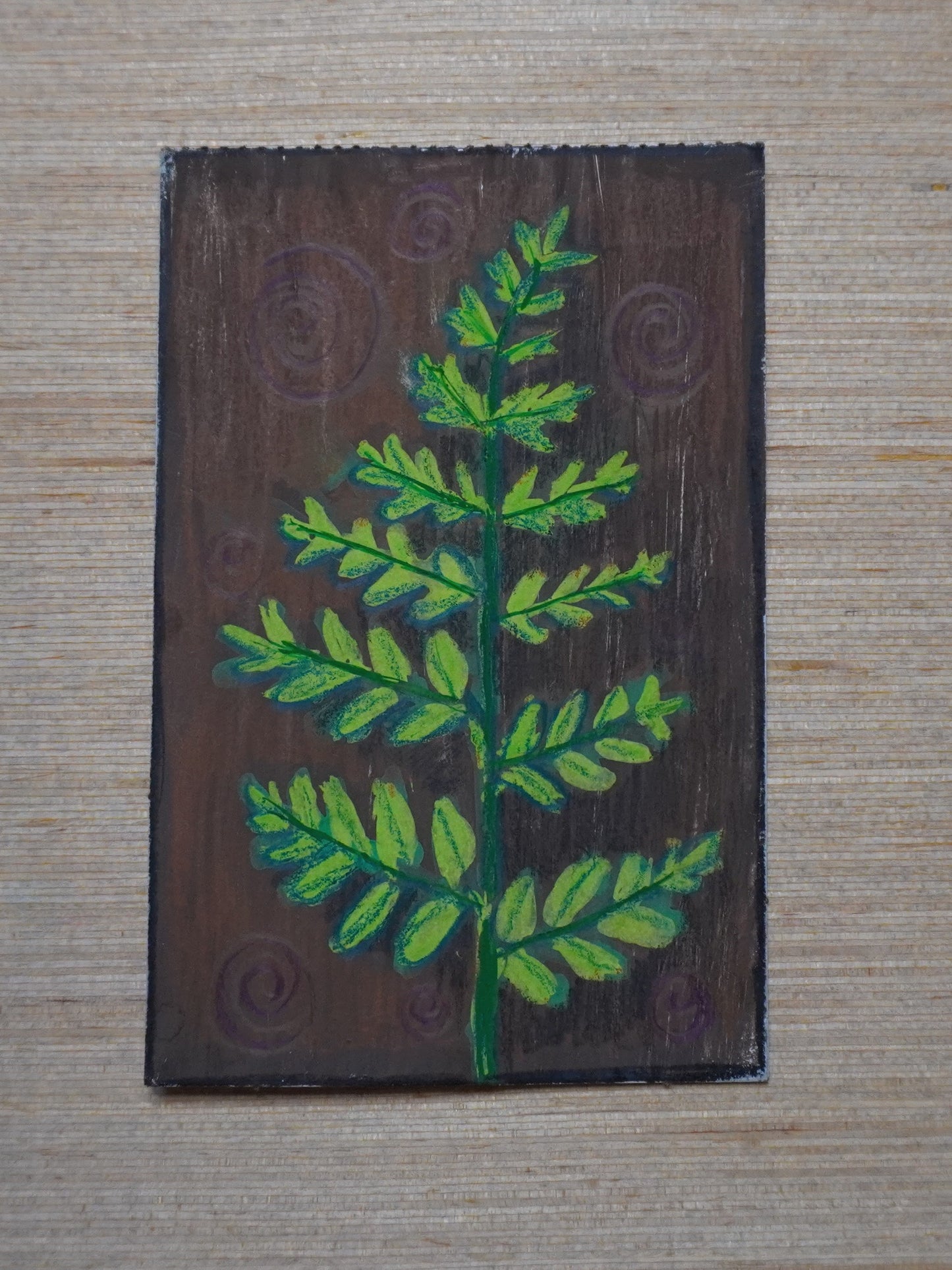 Mini Fern Painting