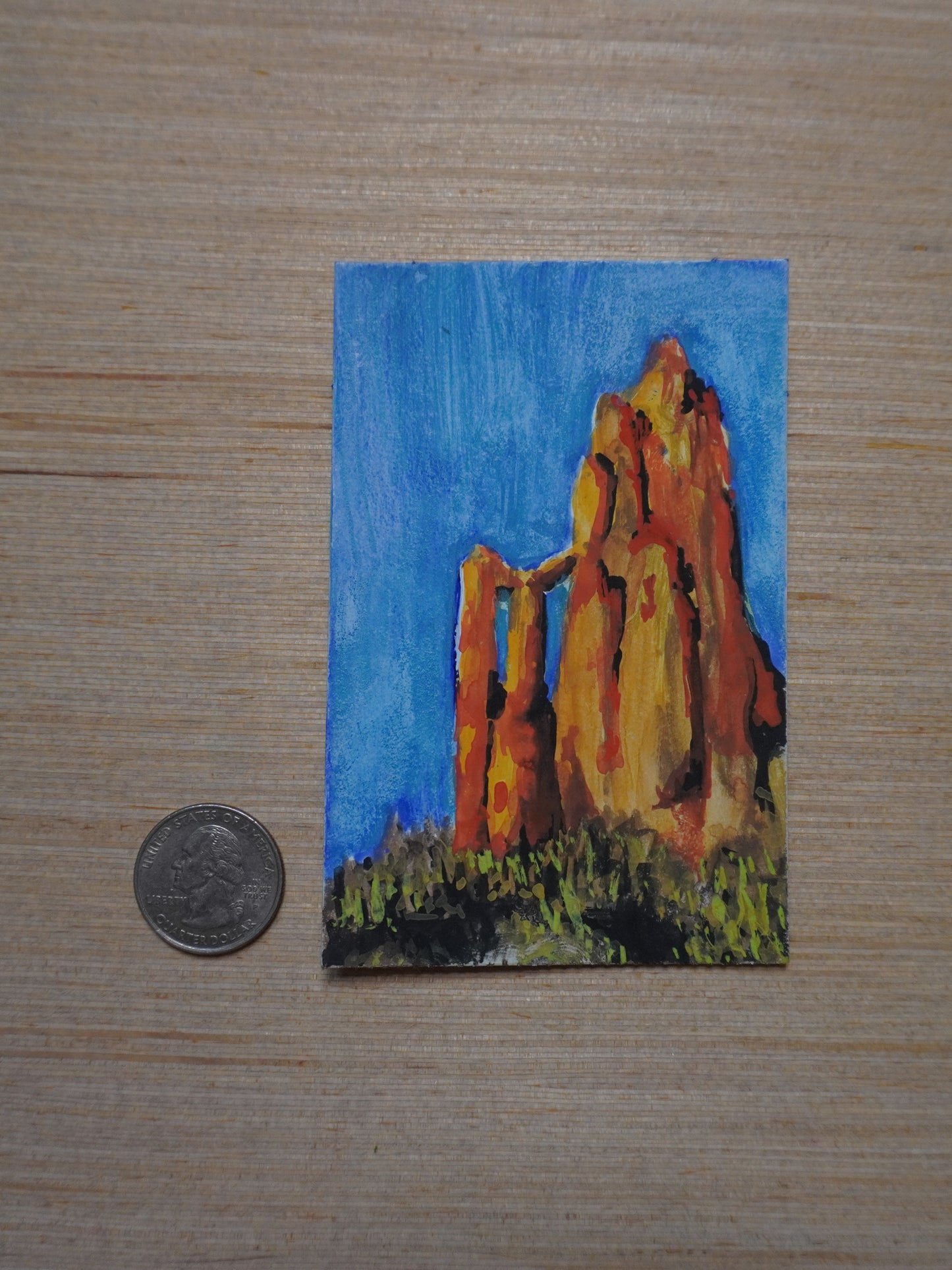 Mini Garden of the God's Painting