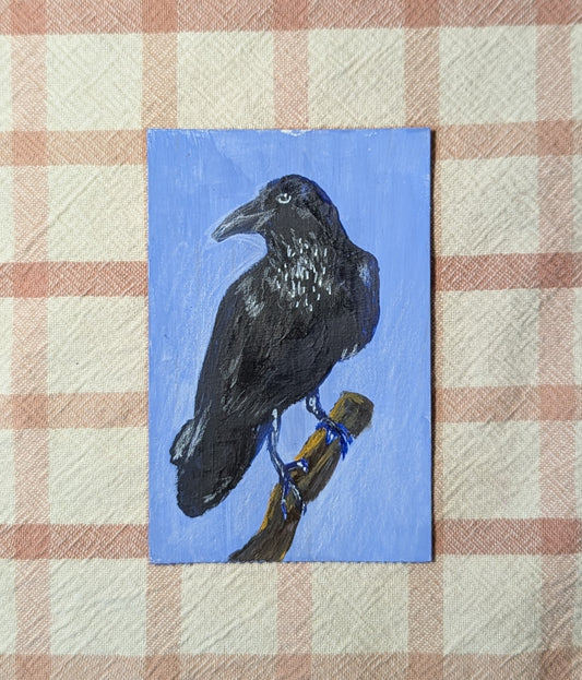 Mini Crow Painting