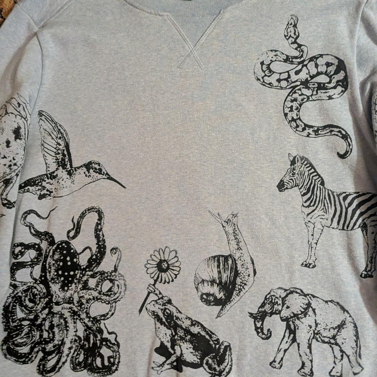 Large Multi-Animal Sweatshirt