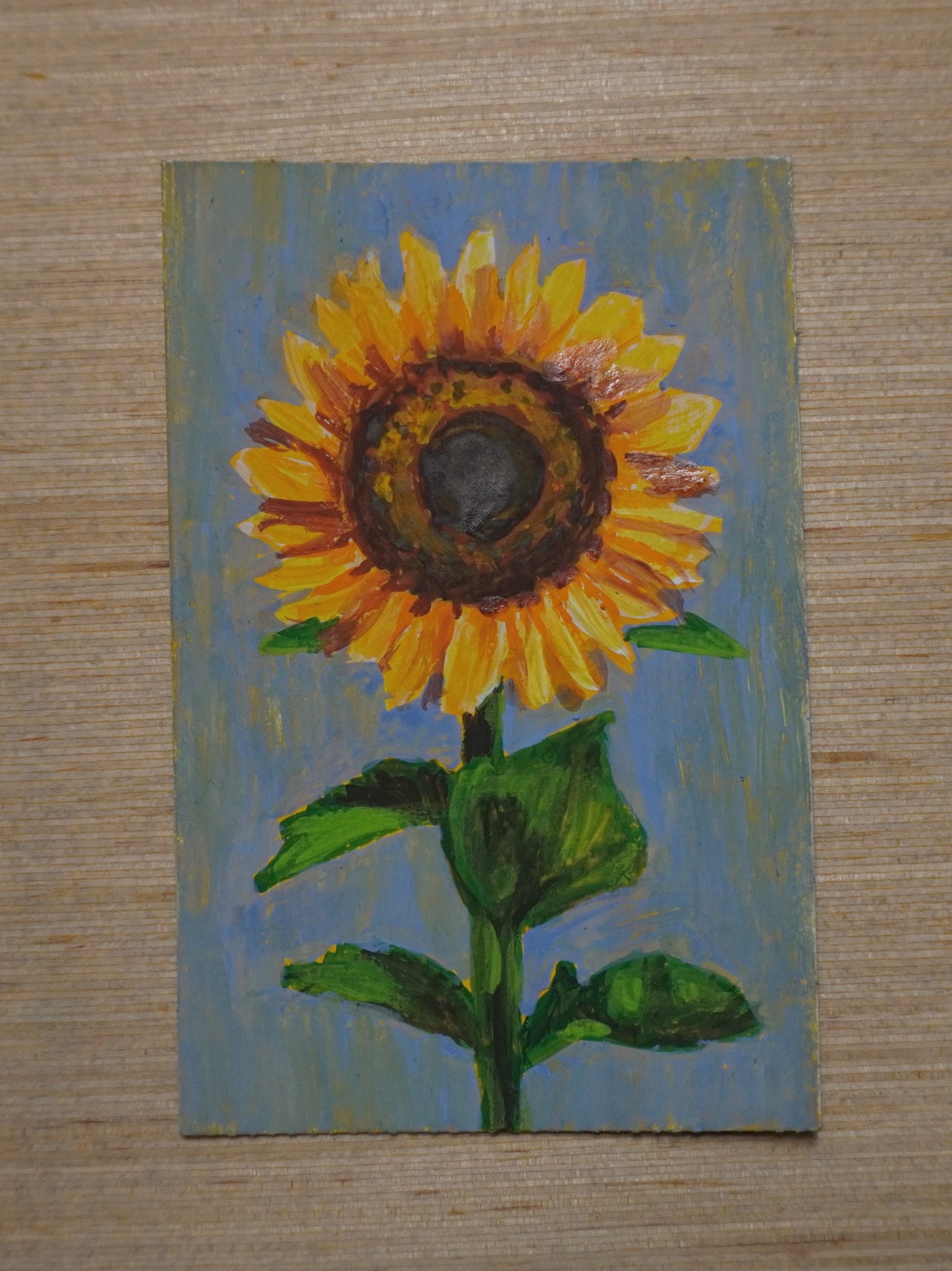 Mini Sunflower Painting