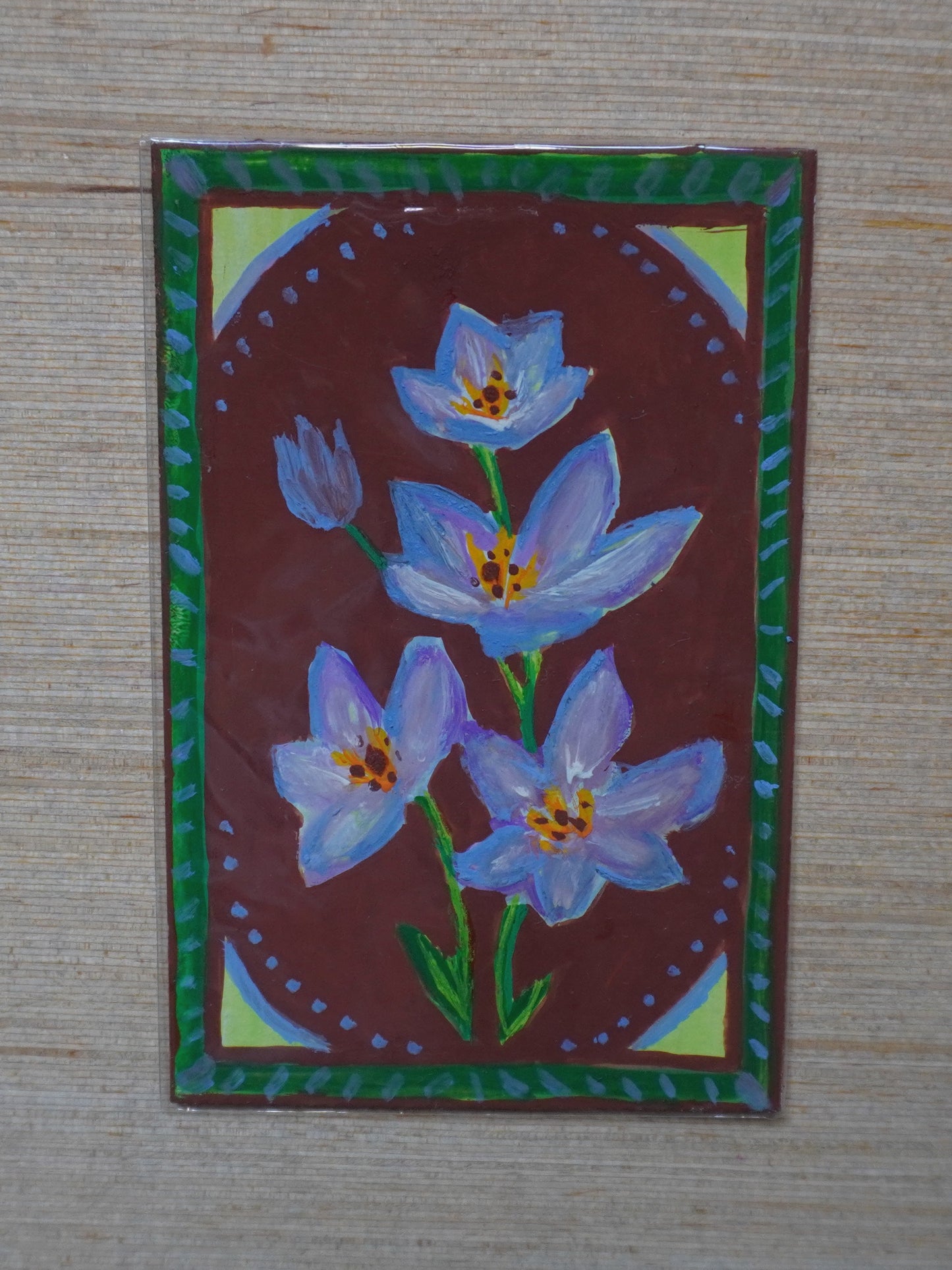 Mini Crocus Painting