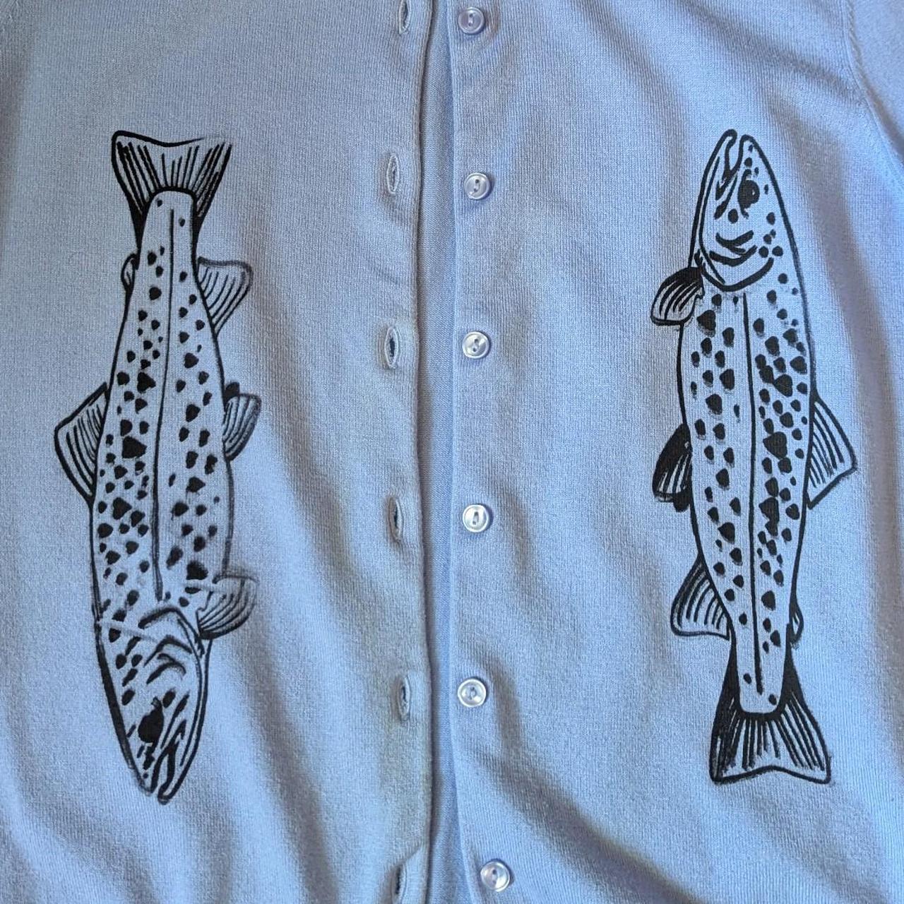 Small Valentine's Trout Cardigan