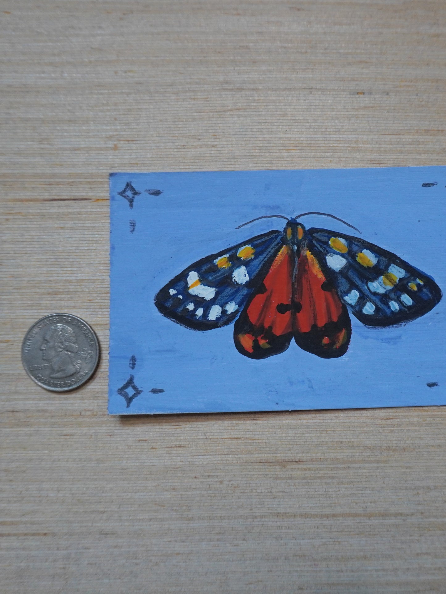 Mini Moth Painting