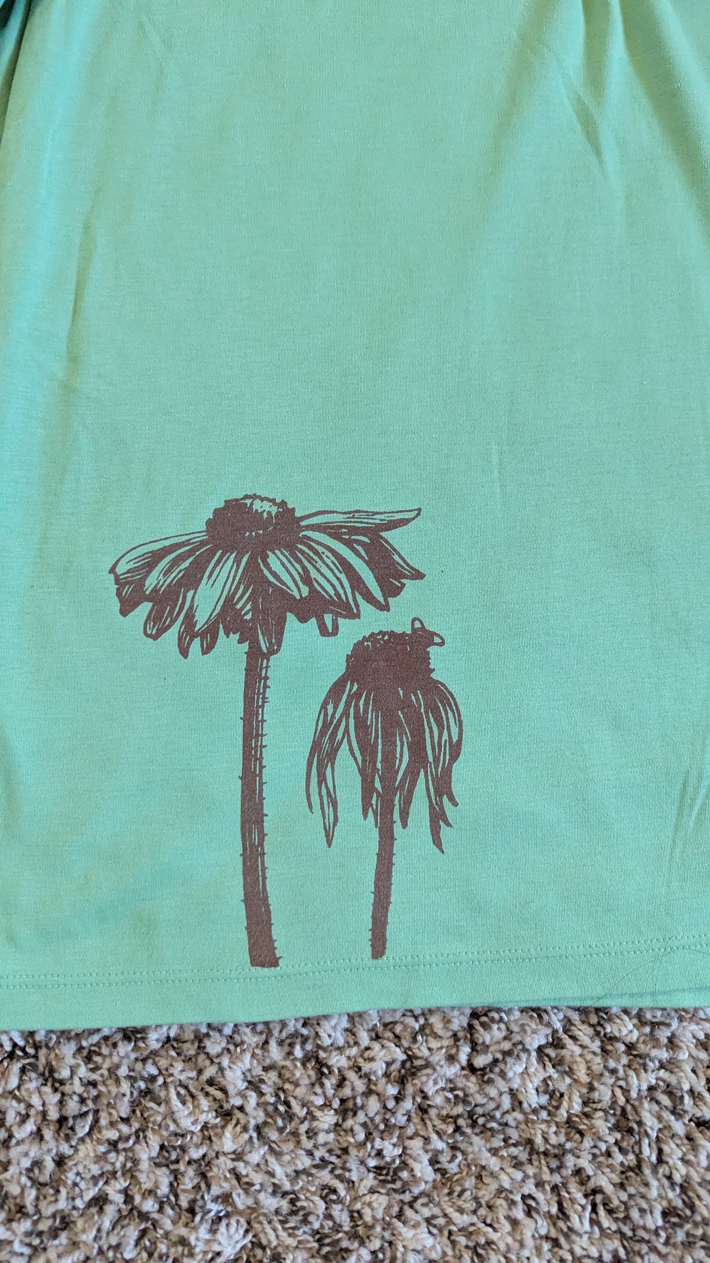 Women's Large Flower Shirt