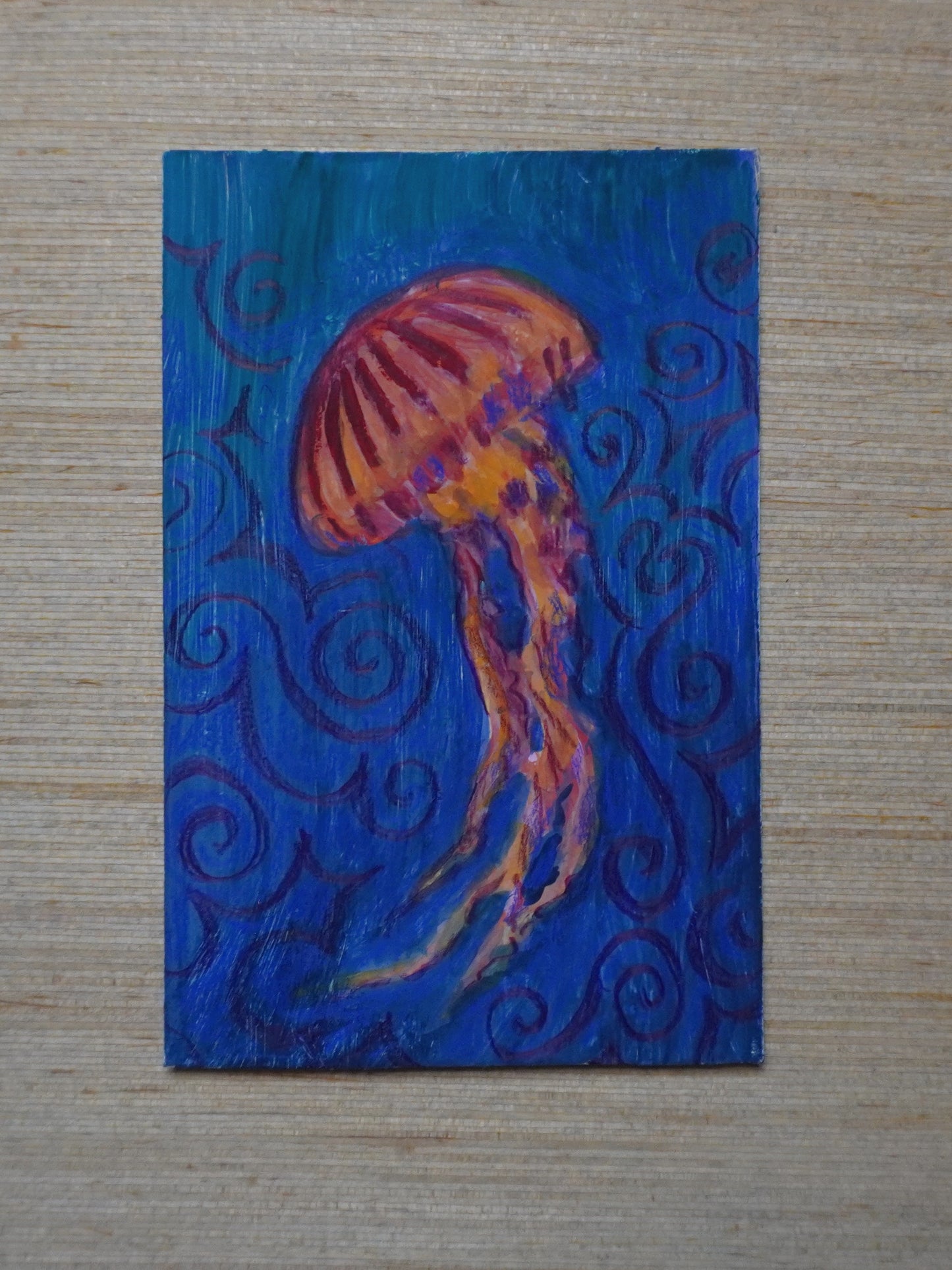 Mini Jellyfish Painting