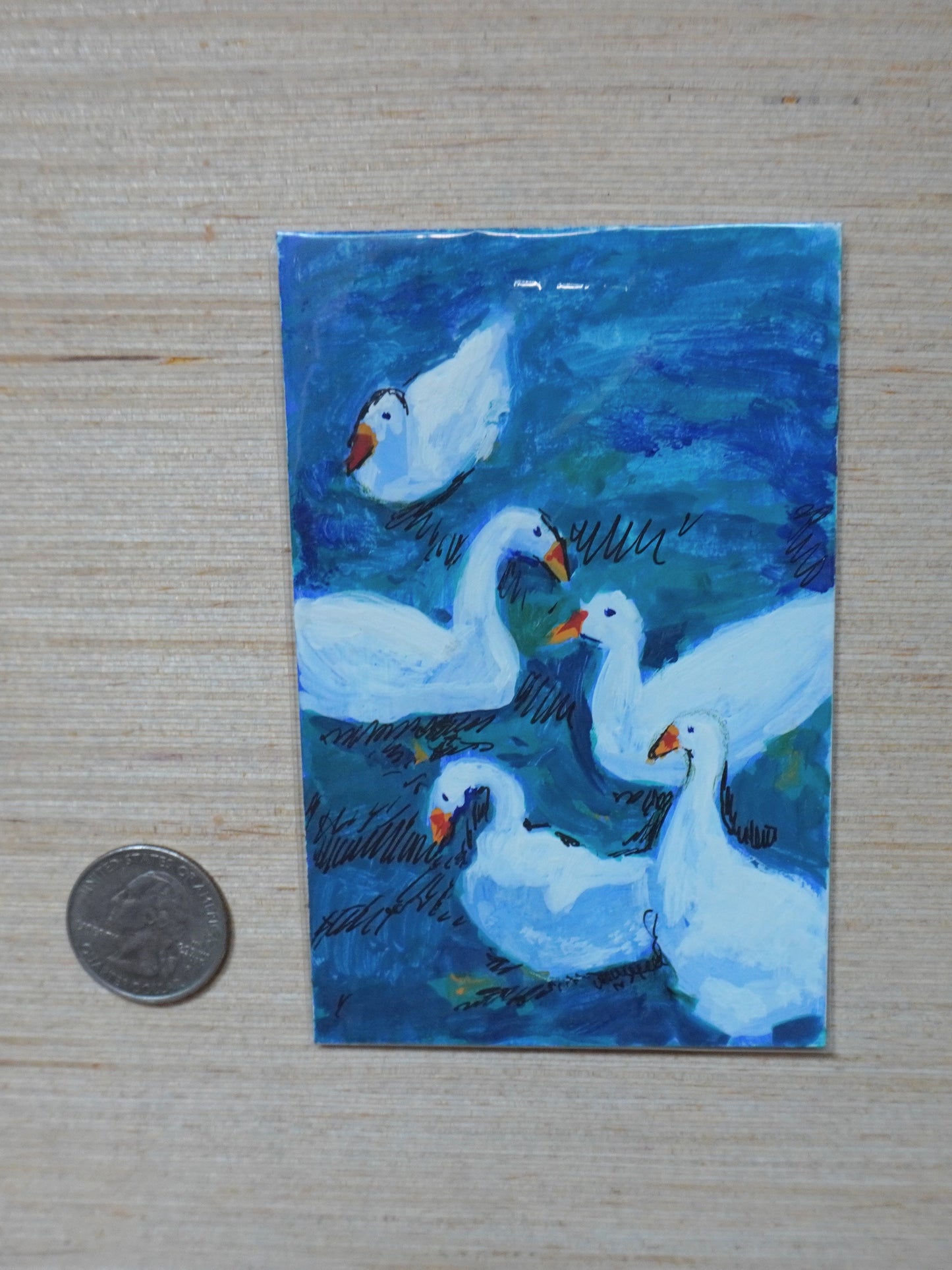 Mini Ducks Painting
