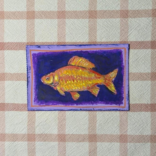 Mini Goldfish Painting