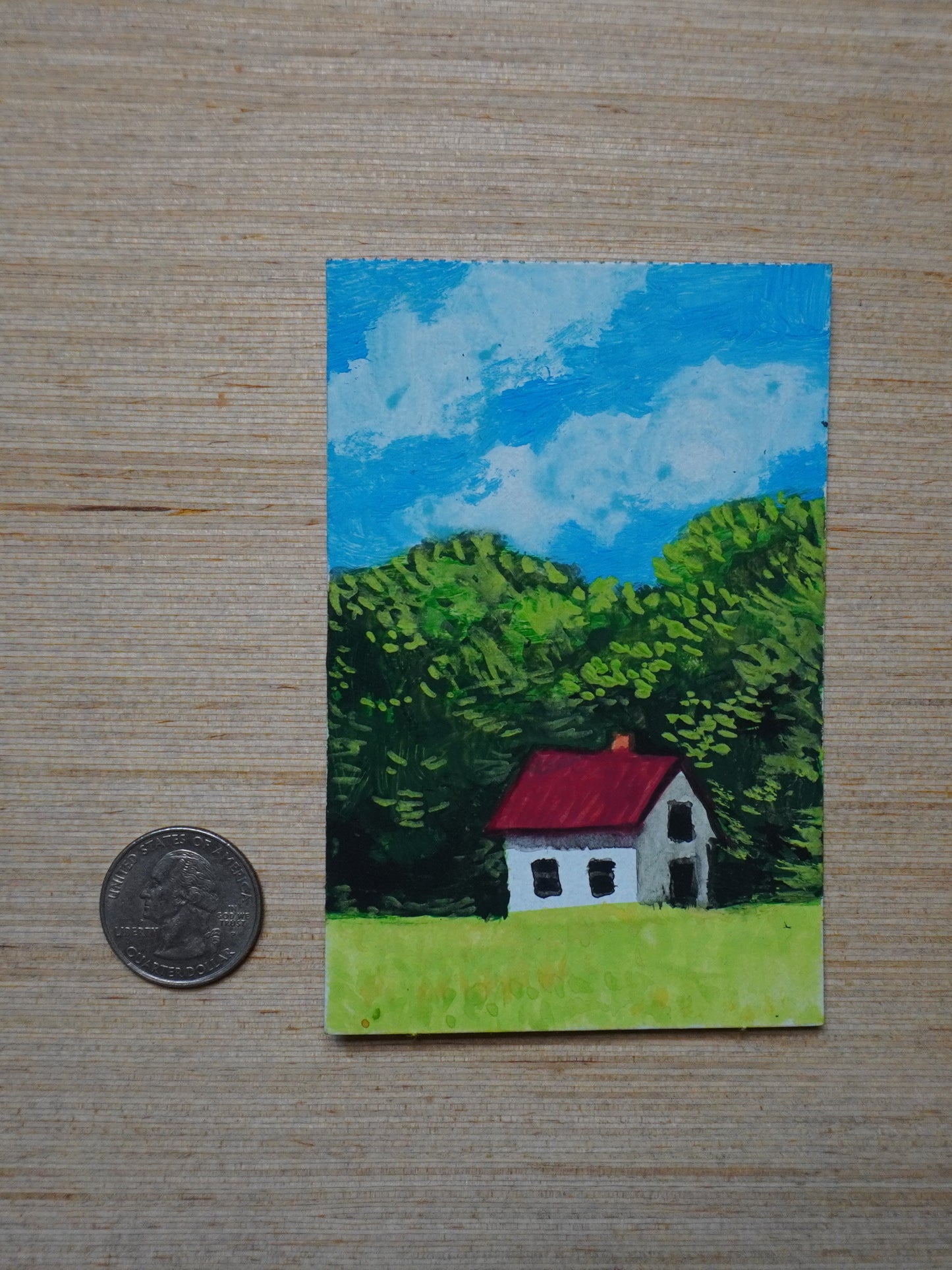 Mini House Painting