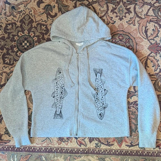 Small Valentine's Trout Sweatshirt