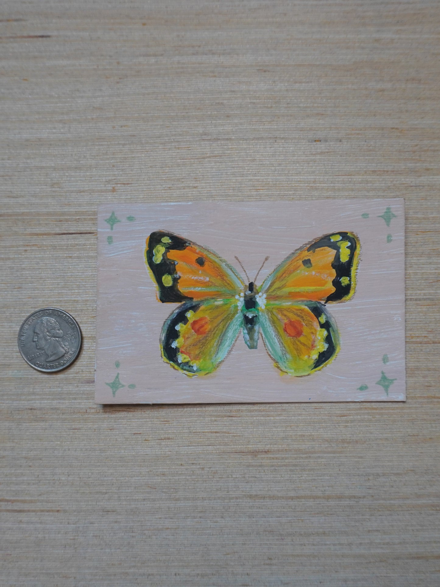 Mini Butterfly Painting