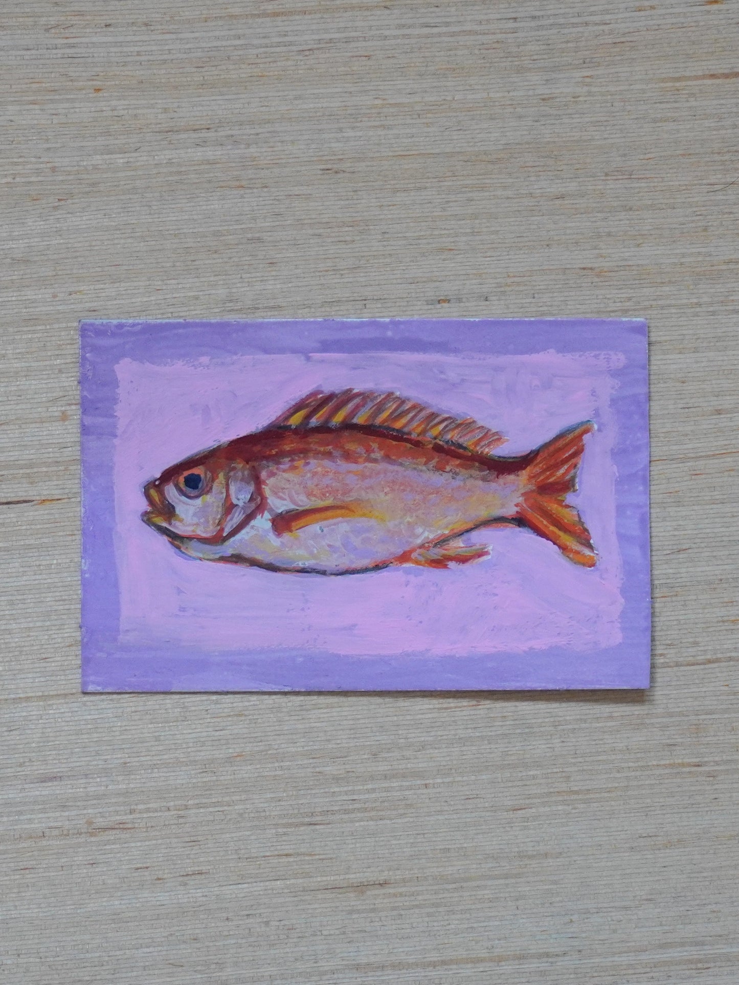 Mini Fish Painting