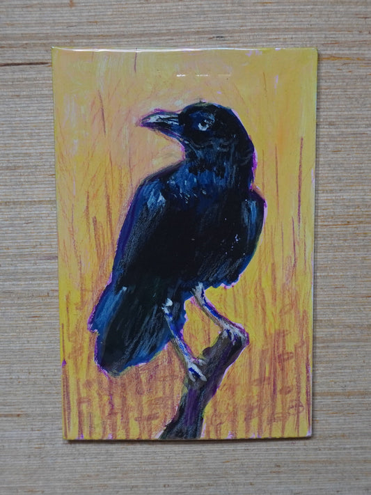 Mini Crow Painting