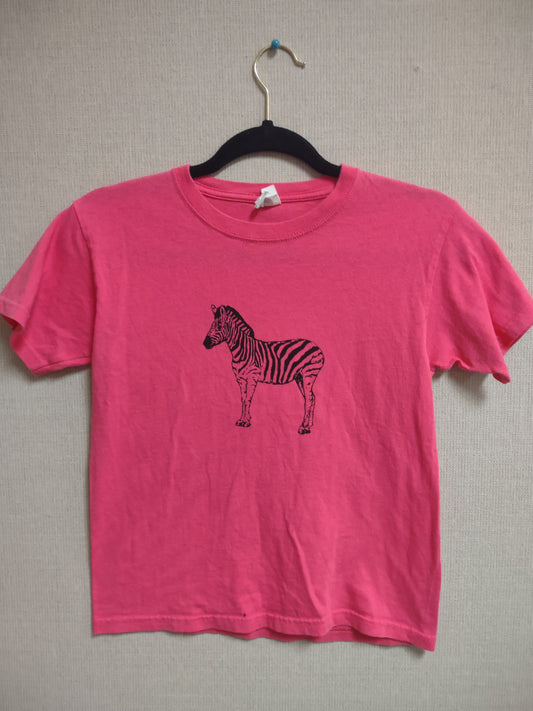 Children's medium zebra shirt