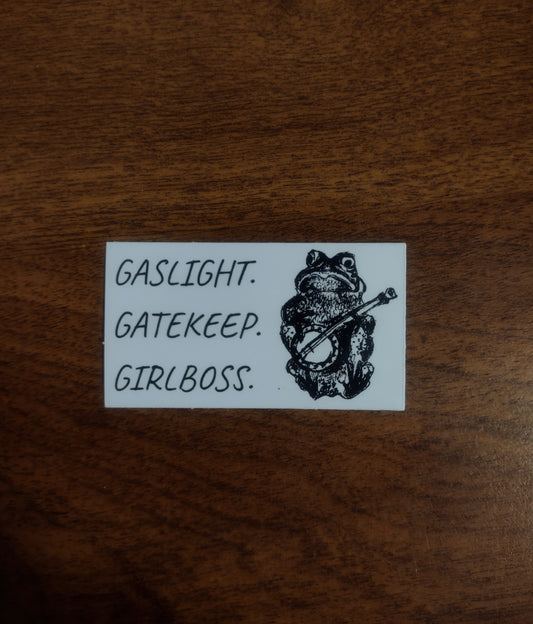 gaslight sticker